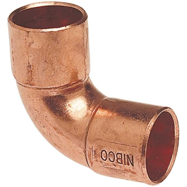 5/8 in. Wrot Copper 90-Degree C x C Intermediate Radius Elbow